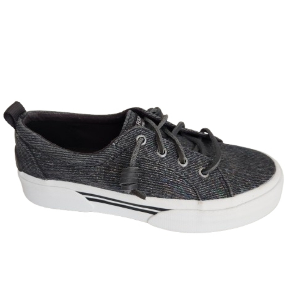 Sperry Top-Sider Gray Iridescent Crest Vibe  Sneakers Size 6